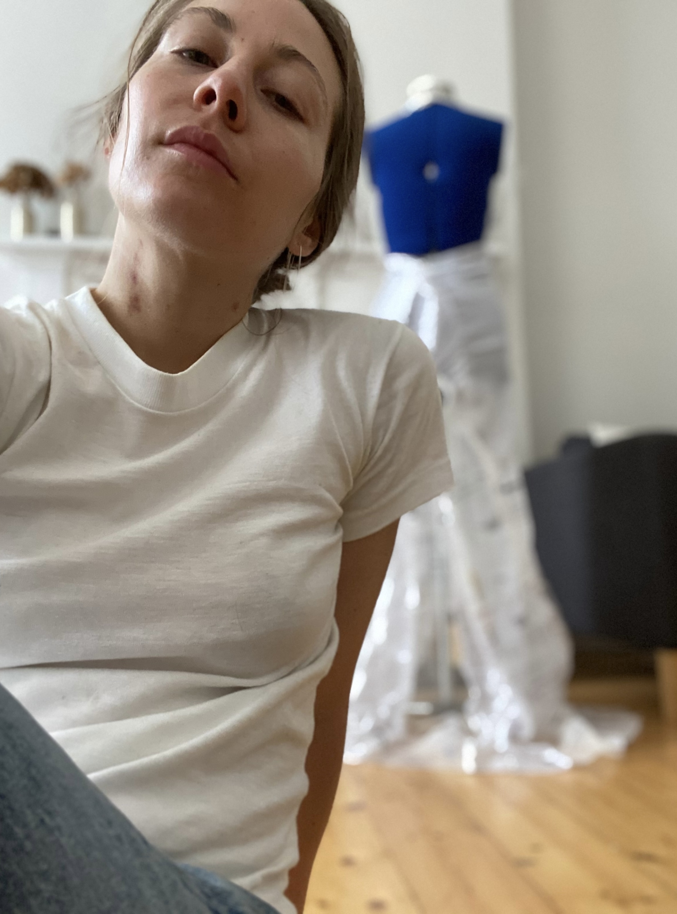 Megan Boettcher in her studio